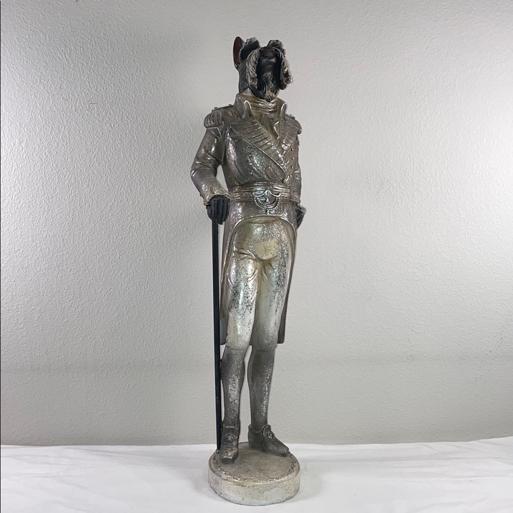 Elegant Canine Sculpture